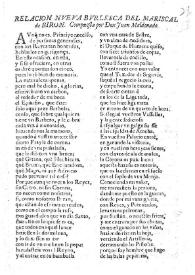 Relacion nueva burlesca del Mariscal de Biron / compuesta por Don Juan Maldonado | Biblioteca Virtual Miguel de Cervantes