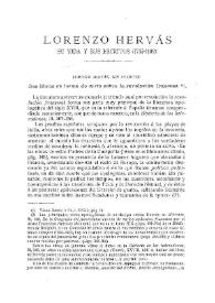 Lorenzo Hervás : sus escritos. Dos libros en forma de carta sobre la revolución francesa | Biblioteca Virtual Miguel de Cervantes