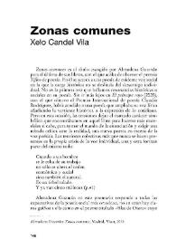 Zonas comunes / Xelo Candel Vila | Biblioteca Virtual Miguel de Cervantes