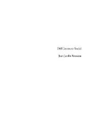 Del Contrato Social o Principios del Derecho político / Juan Jacobo Rousseau; [traducción de Mariano Moreno] | Biblioteca Virtual Miguel de Cervantes