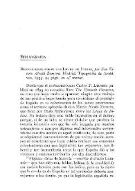 Boletín de la Real Academia de la Historia, tomo 106, cuaderno I (abril-junio 1935). Bibliografía | Biblioteca Virtual Miguel de Cervantes
