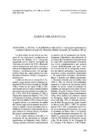 Investigaciones Geográficas, nº 56. Reseñas bibliográficas | Biblioteca Virtual Miguel de Cervantes