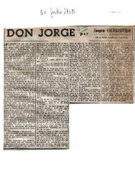 Don Jorge / por Joaquín Calvo-Sotelo | Biblioteca Virtual Miguel de Cervantes