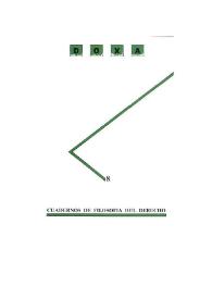 Doxa. Cuadernos de Filosofía del Derecho. Núm. 8, 1990 | Biblioteca Virtual Miguel de Cervantes