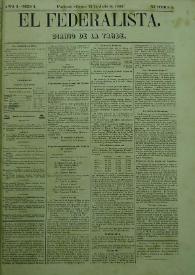 El Federalista. Núm. 2, 31 de julio de 1863 | Biblioteca Virtual Miguel de Cervantes