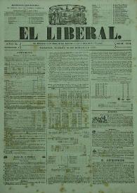 El Liberal. Núm. 525, sábado 11 de enero de 1845 | Biblioteca Virtual Miguel de Cervantes