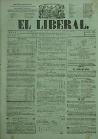 El Liberal. Núm. 526, sábado 18 de enero de 1845 | Biblioteca Virtual Miguel de Cervantes