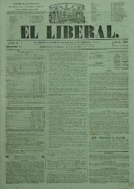 El Liberal. Núm. 527, sábado 25 de enero de 1845 | Biblioteca Virtual Miguel de Cervantes
