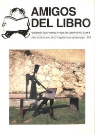 Amigos del libro. Año XII, núm. 26-27, septiembre-diciembre 1994 | Biblioteca Virtual Miguel de Cervantes