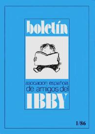Boletín - Asociación Española de Amigos del IBBY. Año IV, núm. 5, junio 1986 | Biblioteca Virtual Miguel de Cervantes