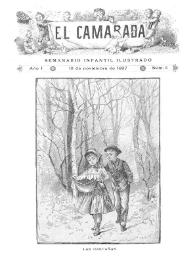 El Camarada: semanario infantil ilustrado. Año I, núm. 3, 19 de noviembre de 1887 | Biblioteca Virtual Miguel de Cervantes
