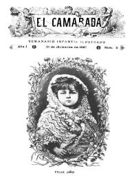 El Camarada: semanario infantil ilustrado. Año I, núm. 9, 31 de diciembre de 1887 | Biblioteca Virtual Miguel de Cervantes