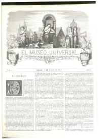 El museo universal. Núm. 6, Madrid 31 de febrero de 1857, Año I | Biblioteca Virtual Miguel de Cervantes
