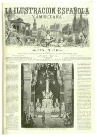 La Ilustración española y americana. Año XIV. Núm. 10, mayo 10 de 1870 | Biblioteca Virtual Miguel de Cervantes