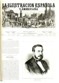 La Ilustración española y americana. Año XV. Núm. 7. Madrid, 5 de marzo de 1871 | Biblioteca Virtual Miguel de Cervantes