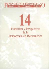 Pensamiento iberoamericano. Núm. 14, julio-diciembre 1988 | Biblioteca Virtual Miguel de Cervantes