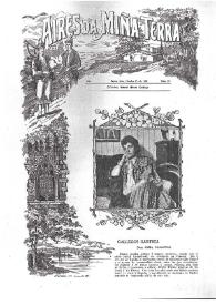 Aires da Miña Terra. Núm. 25, 25 outubro 1908 | Biblioteca Virtual Miguel de Cervantes