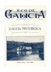 Eco de Galicia (A Habana, 1917-1936) [Reprodución]. Núm. 20 novembro 1917 | Biblioteca Virtual Miguel de Cervantes