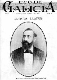 Eco de Galicia (A Habana, 1917-1936) [Reprodución]. Núm. 36 marzo 1918 | Biblioteca Virtual Miguel de Cervantes