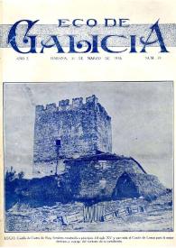 Eco de Galicia (A Habana, 1917-1936) [Reprodución]. Núm. 39 marzo 1918 | Biblioteca Virtual Miguel de Cervantes