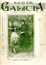 Eco de Galicia (A Habana, 1917-1936) [Reprodución]. Núm. 41 abril 1918 | Biblioteca Virtual Miguel de Cervantes