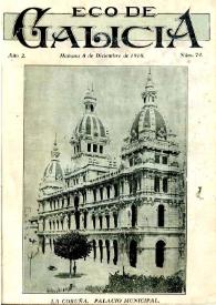 Eco de Galicia (A Habana, 1917-1936) [Reprodución]. Núm. 74 decembro 1918 | Biblioteca Virtual Miguel de Cervantes