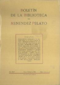 Boletín de la Biblioteca de Menéndez Pelayo. 1968 | Biblioteca Virtual Miguel de Cervantes