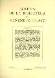 Boletín de la Biblioteca de Menéndez Pelayo. 1989 | Biblioteca Virtual Miguel de Cervantes