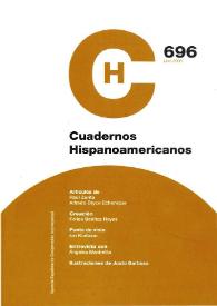 Cuadernos Hispanoamericanos. Núm. 696, junio 2008 | Biblioteca Virtual Miguel de Cervantes