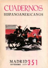 Cuadernos Hispanoamericanos. Núm. 351, septiembre 1979 | Biblioteca Virtual Miguel de Cervantes