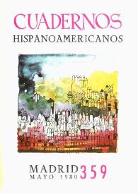 Cuadernos Hispanoamericanos. Núm. 359, mayo 1980 | Biblioteca Virtual Miguel de Cervantes