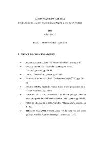 Escolma de Almanaques Galegos (1865-1929) II. III. Galicia, Almanaque do editor e impresor Soto Freire, 1869 | Biblioteca Virtual Miguel de Cervantes
