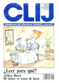 CLIJ. Cuadernos de literatura infantil y juvenil. Año 1, núm. 1, diciembre 1988 | Biblioteca Virtual Miguel de Cervantes