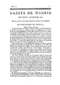 Gazeta de Madrid. 1808. Núm. 74, 2 de julio de 1808 | Biblioteca Virtual Miguel de Cervantes