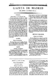 Gazeta de Madrid. 1810. Núm. 18, 18 de enero de 1810 | Biblioteca Virtual Miguel de Cervantes