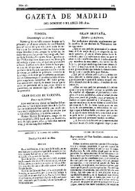 Gazeta de Madrid. 1810. Núm. 98, 8 de abril de 1810 | Biblioteca Virtual Miguel de Cervantes