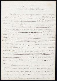 Carta a Alfonso Carrero. Madrid, febrero de [1836?] | Biblioteca Virtual Miguel de Cervantes
