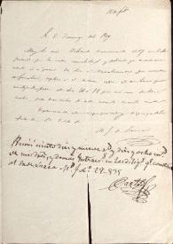 Carta a Domingo del Rey. Madrid, 18 de febrero de [1836?] | Biblioteca Virtual Miguel de Cervantes