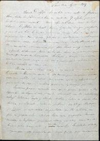 Carta a Manuel Delgado. París, 20 de agosto de 1835 | Biblioteca Virtual Miguel de Cervantes