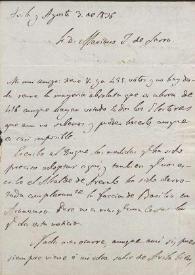Carta de Ramón Ceruti. Ávila, 3 de agosto de 1836 | Biblioteca Virtual Miguel de Cervantes