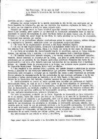 Carta de Indalecio Prieto al Partido Socialista Obrero Español. San Francisco, 20 de mayo de 1945 | Biblioteca Virtual Miguel de Cervantes