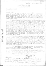 Carta de Eugenio Xammar a Carlos Esplá. Perpiñán, 22 de abril de 1958 | Biblioteca Virtual Miguel de Cervantes
