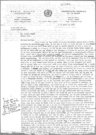 Carta de Eugenio Xammar a Carlos Esplá. Ginebra, 11 de enero de 1961 | Biblioteca Virtual Miguel de Cervantes