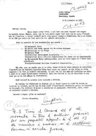 Carta de Eugenio Xammar a Carlos Esplá. Barcelona, 8 de noviembre de 1963 | Biblioteca Virtual Miguel de Cervantes