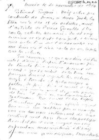 Carta de Carlos Esplá a Eugenio Xammar. 16 de noviembre de 1964 | Biblioteca Virtual Miguel de Cervantes