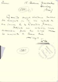 Carta de Bonafoux, Luis | Biblioteca Virtual Miguel de Cervantes