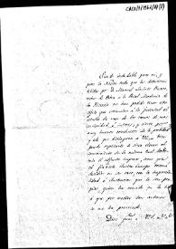 Oficio de remisión de un impreso relativo a la autoría del descubrimiento del Cortijo de la Vírgenes | Biblioteca Virtual Miguel de Cervantes
