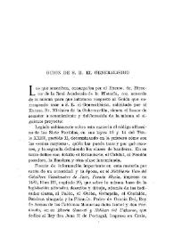 Guión de S. E. el Generalísimo / V. Castañeda, el marqués de Ciadoncha | Biblioteca Virtual Miguel de Cervantes