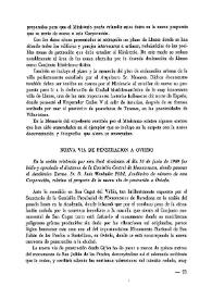 Nueva vía de penetración a Oviedo / Luis Menéndez Pidal | Biblioteca Virtual Miguel de Cervantes