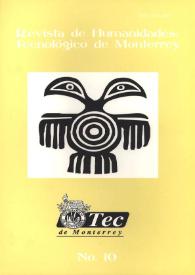 Revista de Humanidades : Tecnológico de Monterrey. Número 10, primavera 2001 | Biblioteca Virtual Miguel de Cervantes